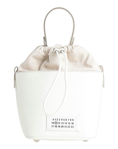 MAISON MARGIELA Handbag White 100% Cow leather