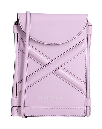 MCQUEEN Cross-body bags Lilac Leather