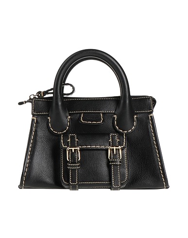 CHLOÉ Sac à main Noir 100% Cuir de buffle