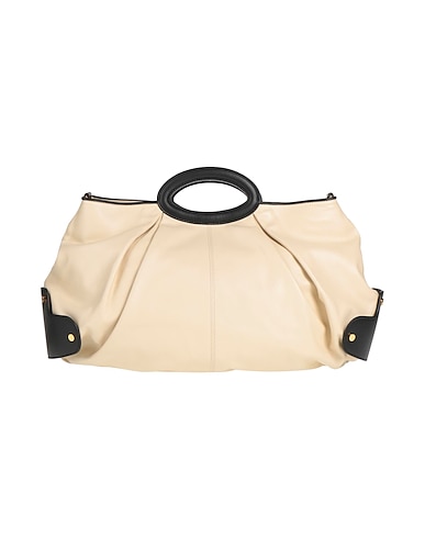 MARNI Handbag Ivory 90% Bovine leather, 10% Brass