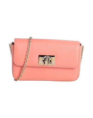 FURLA Across-body bag FURLA 1927 MINI CROSSBODY
 Salmon pink 100% Leather