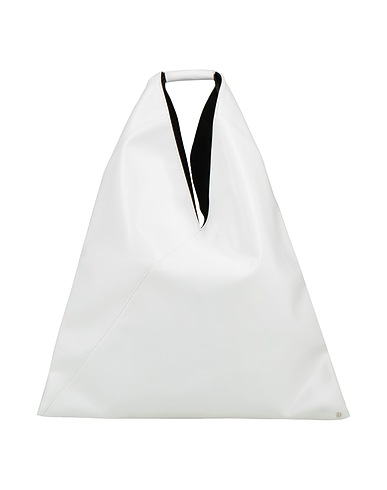 MM6 MAISON MARGIELA Handbag White 100% Textile fibres