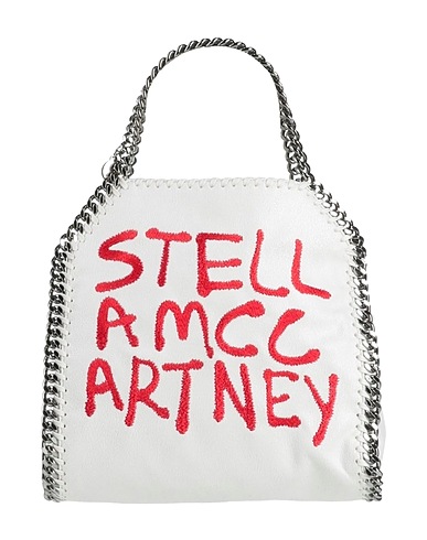 STELLA McCARTNEY ハンドバッグ アイボリー ポリエステル 100% / ポリウレタン