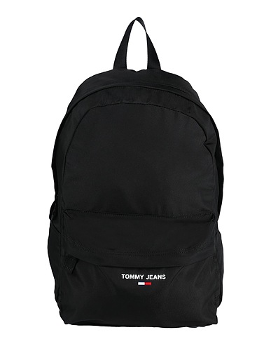 TOMMY JEANS Rucksacks Black 100% Recycled polyester