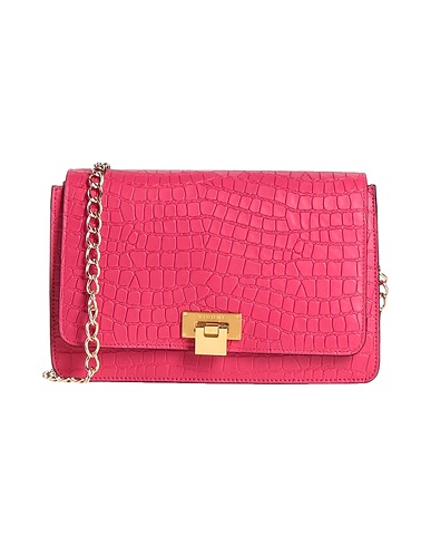 VISONE Across-body bag Fuchsia Calfskin