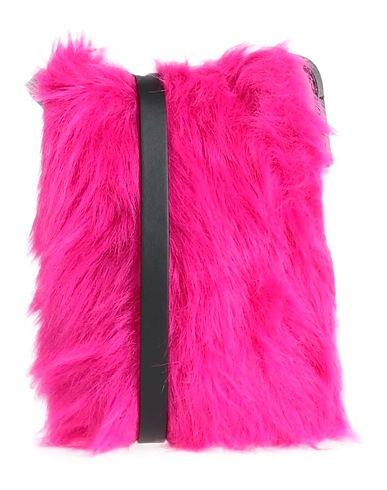 MARNI Across-body bag Fuchsia 50% Modacrylic, 34% Acrylic, 16% Polyester, Bovine leather