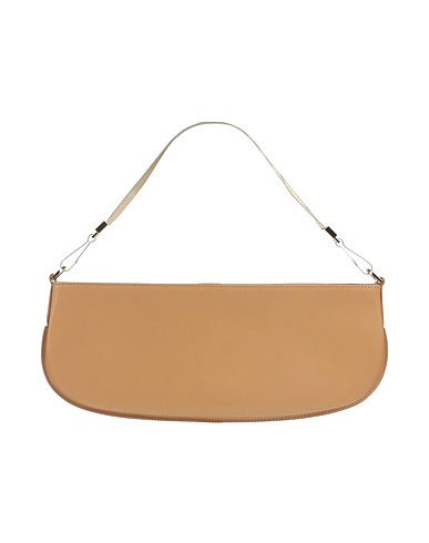 BY FAR Handbag Beige Soft Leather, Metal