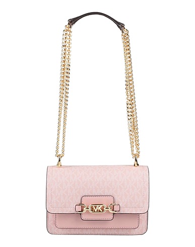 MICHAEL MICHAEL KORS Shoulder bag Pink 69% PVC - Polyvinyl chloride, 17% Polyester, 13% Cotton, 1% Polyurethane