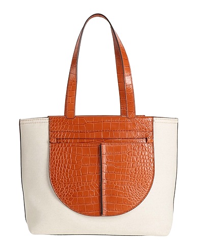 TOD'S Borsa a mano Cuoio Pelle, Fibre tessili