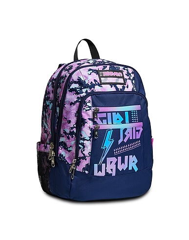 SEVEN Backpack & fanny pack Midnight blue 100% Polyester