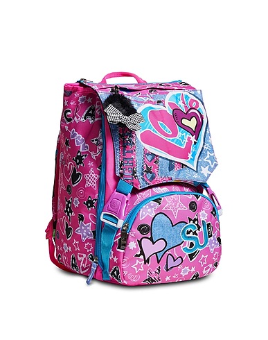 SJ GANG by SEVEN Rucksack & bumbag Pink 100% Polyester