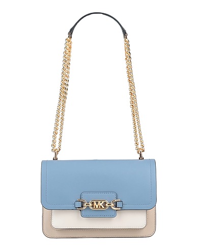MICHAEL MICHAEL KORS Sac porté épaule Bleu clair 100% Cuir de bovin