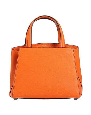 VALEXTRA Handbag Tan 100% Calfskin