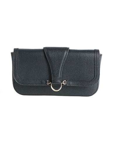 BORBONESE Handbag Black 100% Leather
