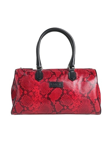 AMEN Borsa a mano Rosso Pelle