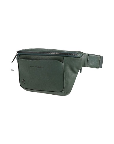 PIQUADRO Marsupi Verde scuro Pelle di bovino