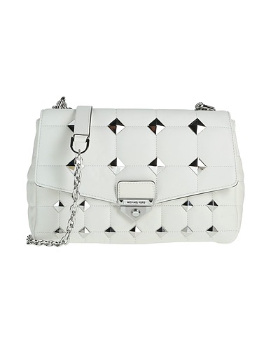 MICHAEL MICHAEL KORS Umhängetasche Weiß Leder