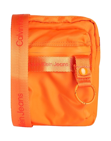 CALVIN KLEIN JEANS Borsa a tracolla Arancione 100% Poliestere riciclato