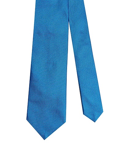DUNHILL Corbatas y pajaritas Azul 100% Seda Bombyx mori