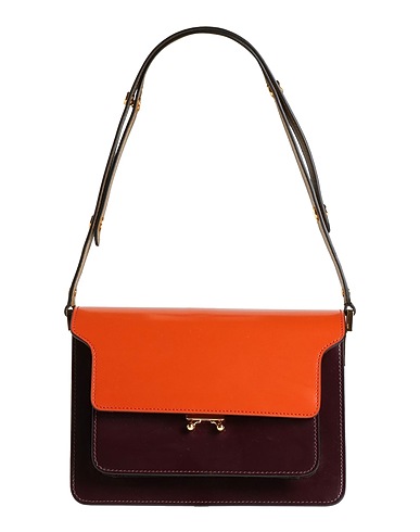 MARNI Borsa a mano Arancione Pelle