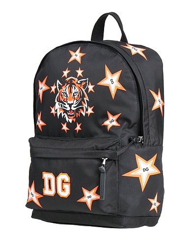 DOLCE&GABBANA Rucksack & Gürteltasche Schwarz 80% Polyamid, 15% Polyurethan, 4% Baumwolle, 1% Polyester