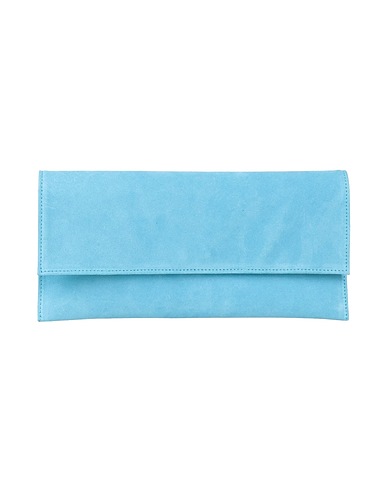 MY CHOICE Handbag Sky blue 100% Leather