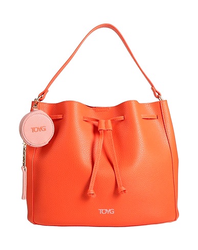 TOY G. Handbag Orange 100% PVC - Polyvinyl chloride