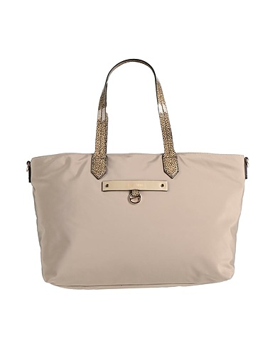 BORBONESE Borsa a mano Verde salvia 80% Nylon, 10% Poliuretano, 10% PVC - Polivinilcloruro