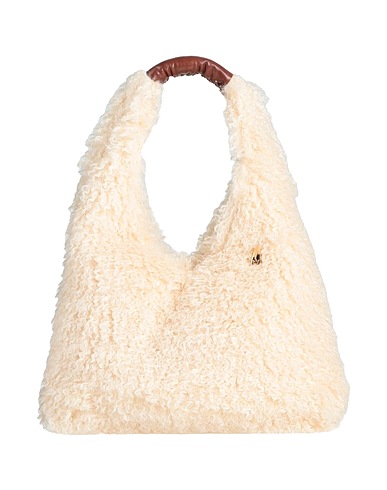 LA MILANESA Sac à main Ivoire Fibres textiles