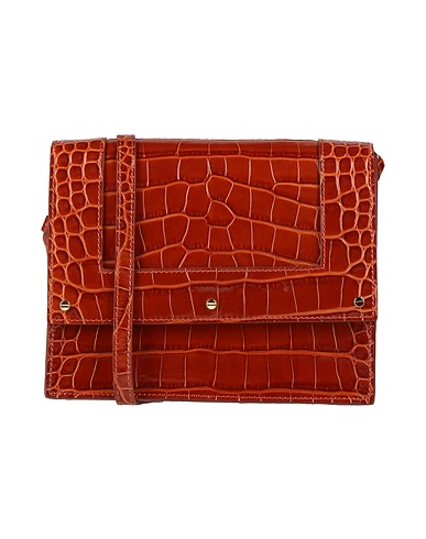 BORBONESE Across-body bag Brown Soft Leather