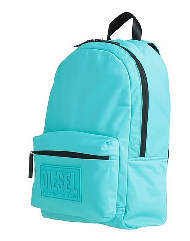 DIESEL Backpack & fanny pack Turquoise 75% Polyamide, 20% Polyester, 5% PVC - Polyvinyl chloride