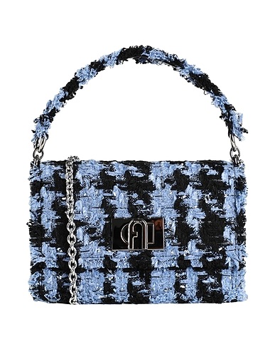 FURLA Handbag FURLA 1927 MINI CROSSBODY 20
 Slate blue 90% Polyester, 10% Soft Leather