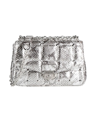 MICHAEL MICHAEL KORS Across-body bag Silver Soft Leather