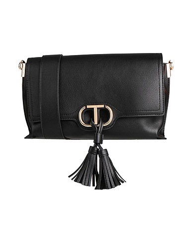 TWINSET Borsa a tracolla Nero 100% Poliuretano