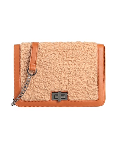 MANOUKIAN Cross-body bags Brown 100% PVC - Polyvinyl chloride