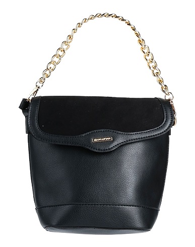 MANOUKIAN Handtasche Schwarz 100% PVC - Polyvinylchlorid, Polyester