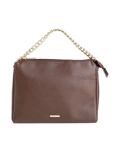 MANOUKIAN Handbag Chocolate brown PVC - Polyvinyl chloride