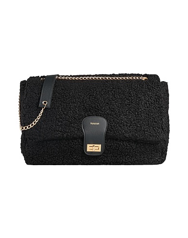 MANOUKIAN Across-body bag Black 100% PVC - Polyvinyl chloride