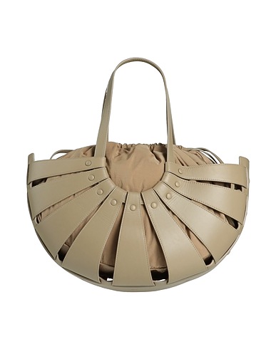 BOTTEGA VENETA Handbag Khaki Calfskin