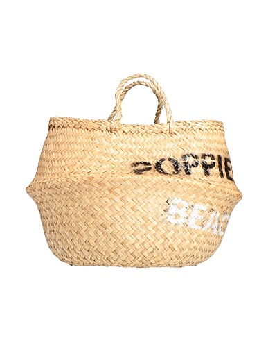 POPPIES Handbag Beige Straw