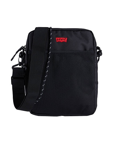 LEVI'S Across-body bag Black 100% Polyester
