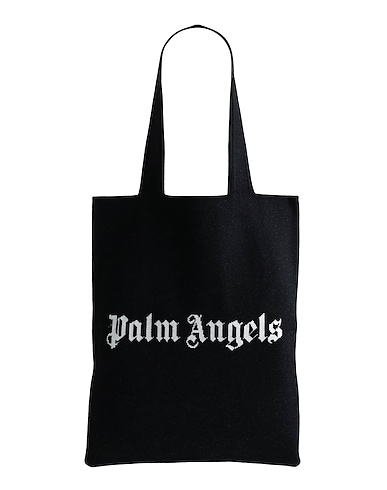 PALM ANGELS Shoulder bag 58% Wool, 33% Polyurethane, 8% Polyester, 1% Polyamide