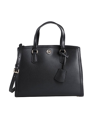MICHAEL MICHAEL KORS Handtasche Schwarz 100% Rindsleder