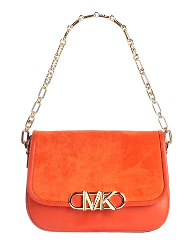 MICHAEL MICHAEL KORS Handbag Orange 100% Cow leather