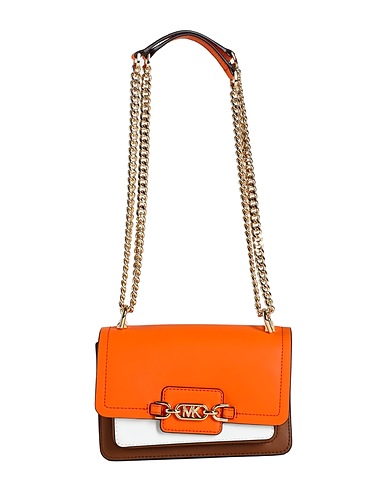 MICHAEL MICHAEL KORS Borsa a spalla Arancione 100% Pelle di bovino