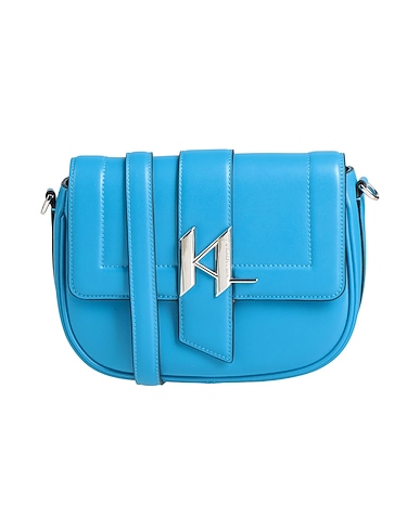 KARL LAGERFELD Borsa a tracolla K/SADDLE MEDIUM
 Azzurro 100% Pelle di bovino