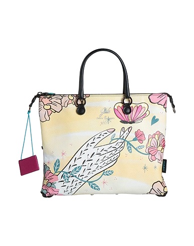 GABS Handbag Pastel yellow Calfskin