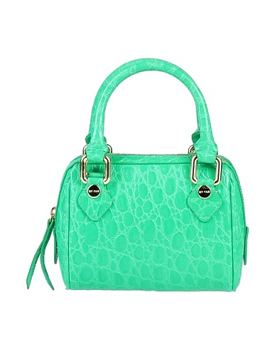 BY FAR Handbag Green 100% Cowhide
