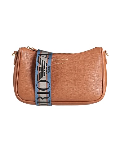 EMPORIO ARMANI Across-body bag Brown 100% Polyurethane
