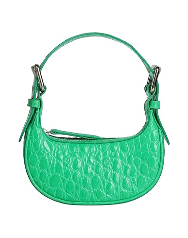BY FAR Handbag Green 100% Cowhide